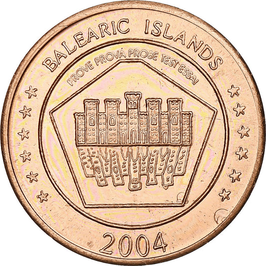 Hiszpan, 
  
  Baleary, 
  
  2 eurocenty