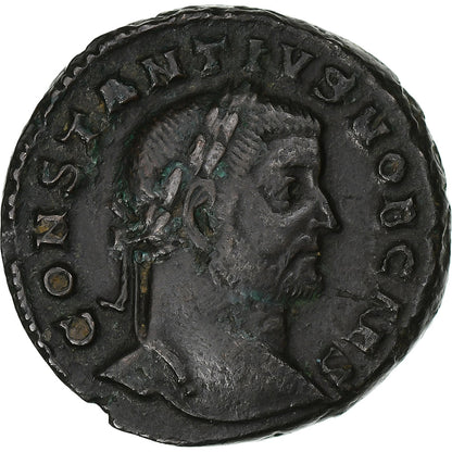 Konstancja Chlor, 
  
  Follis, 
  
  296-297