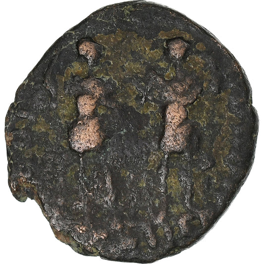 Teodozjusz II, 
  
  Follis, 
  
  408-423