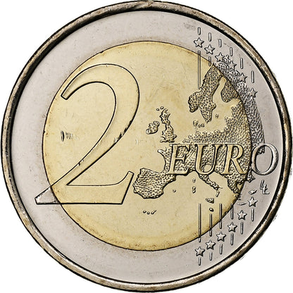 Hiszpan, 
  
  2 euro, 
  
  Höhle von Altamira