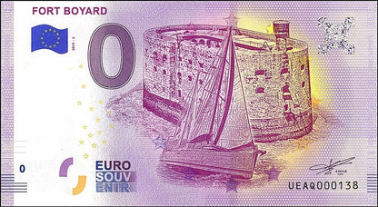 UE 0 euro Fort Boyard 2019.3