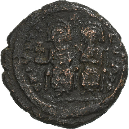 Justyn II i Zofia, 
  
  Pół Follisa, 
  
  573-574