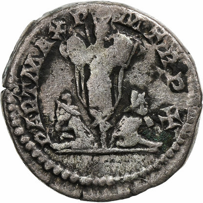 Septymiusz Sewer, 
  
  Denar, 
  
  202