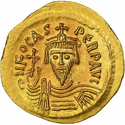 Fokas, 
  
  Solidus, 
  
  602-610