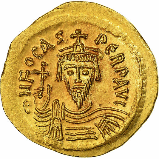 Fokas, 
  
  Solidus, 
  
  602-610