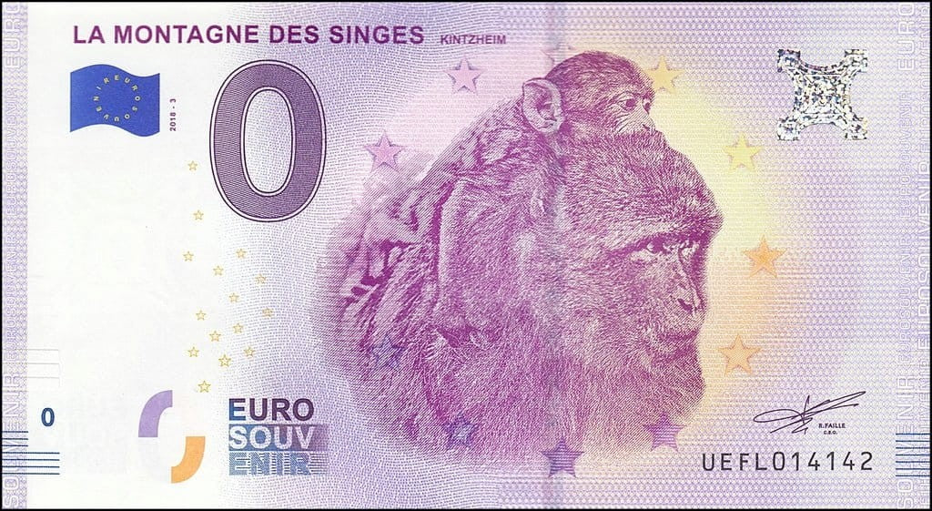 0 euro La montagne des singes 2018.3
