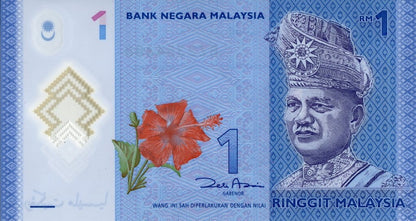 Malezja 1 Ringgit Hibiskus 2012 P-51