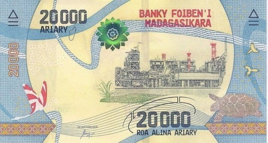 Madagaskar 20 000 ariary Rafineria 2017 P-New4
