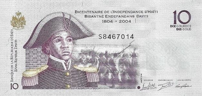 Haiti 10 gourdes Fort Cap-rouge 2016 P-272g