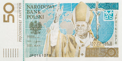 50 zł Jan Paweł II 2006 P-178