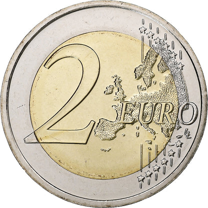Słowak, 
  
  2 euro, 
  
  2018