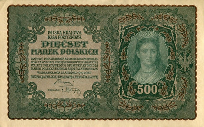 500 mp Królowa Jadwiga 1919 P-28a I serja BV