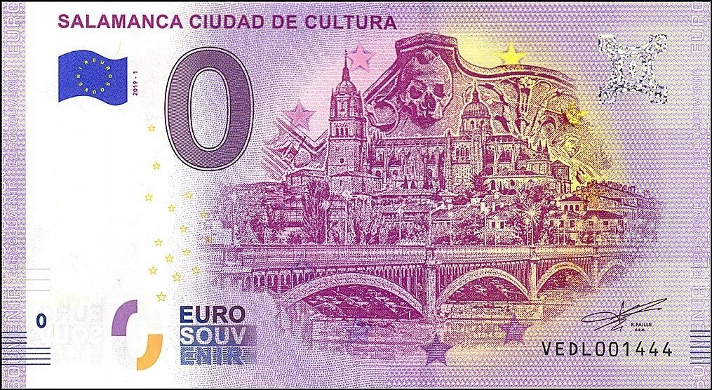 UE 0 euro Salamanca Ciudad de Cultura 2019.1