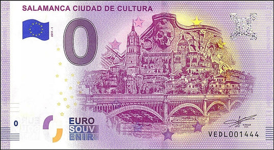 UE 0 euro Salamanca Ciudad de Cultura 2019.1