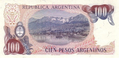 Argentyna 100 peso Ushuaia 1983 P-315a