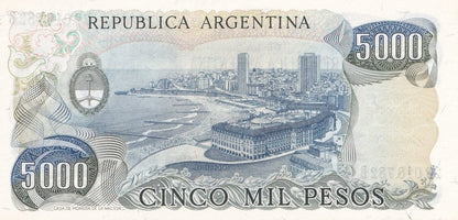 Argentyna 5000 peso Mar del Plata 1981+ P-305b