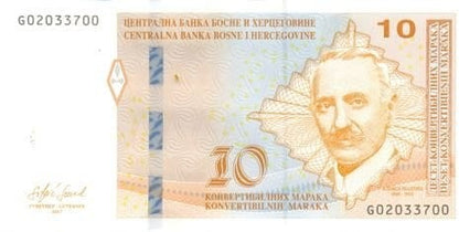 Bośnia i Hercegowina 10 maraka Bochenek 2017 P-81b