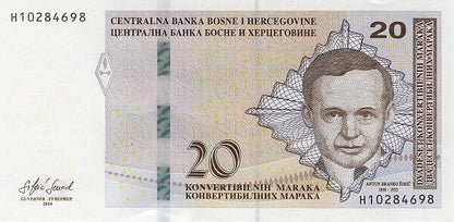 Bośnia i Hercegowina 20 KM Płaskorzeźba 2019 P-82b