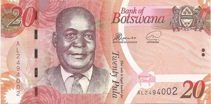 Botswana 20 pula Kopalnia 2019 P-31g