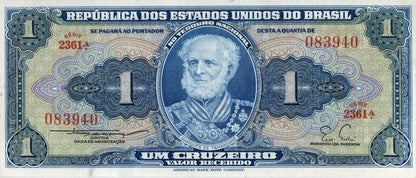 Brazylia 1 cruzeiro Szkoła morska 1954+ P-150b