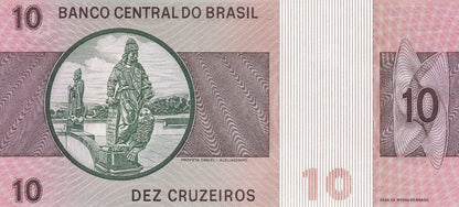 Brazylia 10 cruzeiros Rzeźby 1974 P-193b