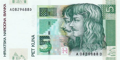 Chorwacja 5 kuna Zamek Varażdin 2001 P-37