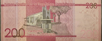 Dominikana 200 Pomnik pesos 2023 P-191h
