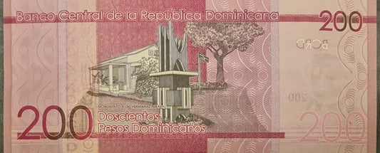 Dominikana 200 Pomnik pesos 2023 P-191h