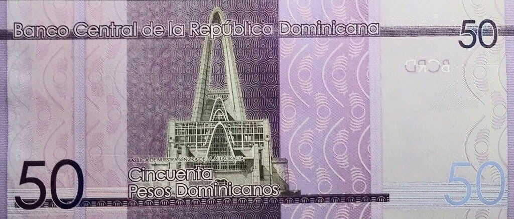 Dominikana 50 pesos Katedra 2023 P-189i