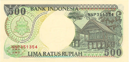 Indonezja 500 rupii Orangutan 1997 P-128f
