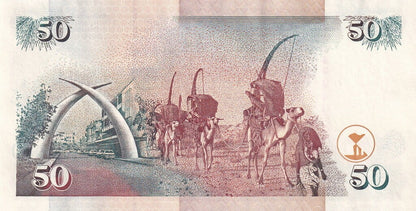 Kenia 50 sz Karawana Dromaderów 1999 P-36d