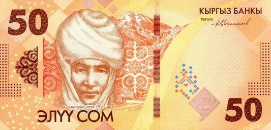 Kirgistan 50 som Czarina Kurmanjan 2023 P-35a