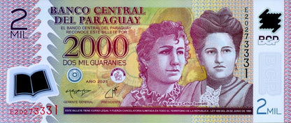 Paragwaj 2000 guarani Defilada 2023 P-228e