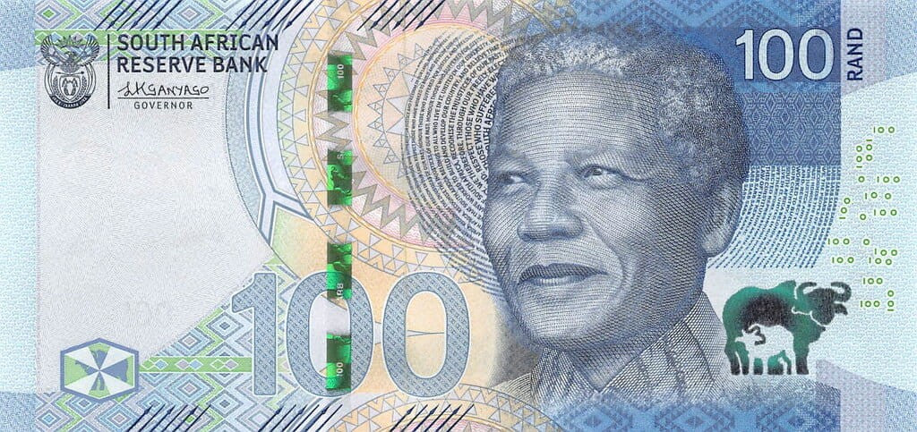 RPA 100 Rand Nelson Mandela / Bawół 2023 P-151a