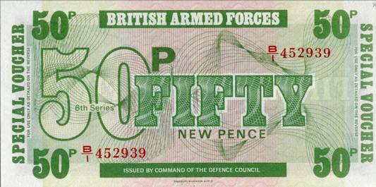 Wielka Brytania 50 pensów 1972 M-49