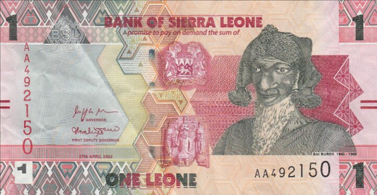 Sierra Leone 1 le Bai Bureh 2022 P-34