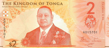 Tonga 2 Paanga Wieloryb Tupou I 2023 P-50