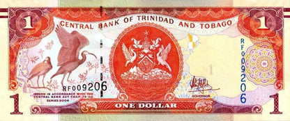 Trynidad i Tobago 1 $ Ptaki 2016 P-46c