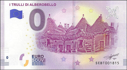 UE 0 euro I Trulli di Alberobello 2019.1