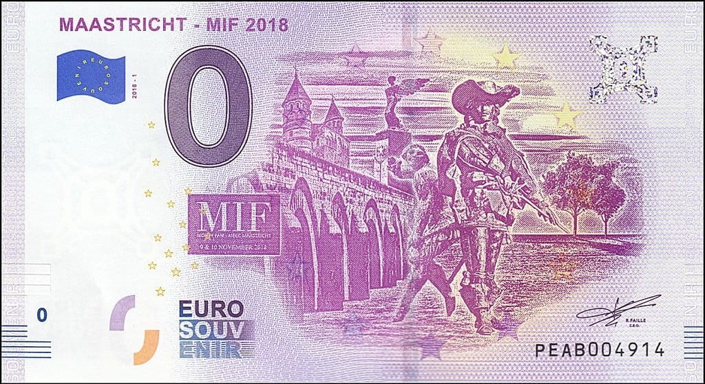 UE 0 euro Maastricht - MIF 2018.1