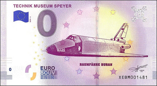 UE 0 euro Technik museum speyer Buran 2019.2