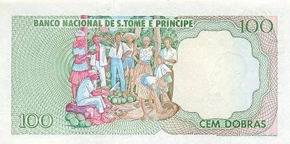 Wyspy Świętego Tomasza 100 dobras Kwiat 1982 P-59